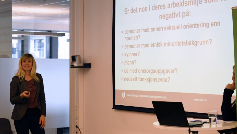 Inger Eline Romungard og Rønnaug M Retterås LDO foto Siv M Bjelland