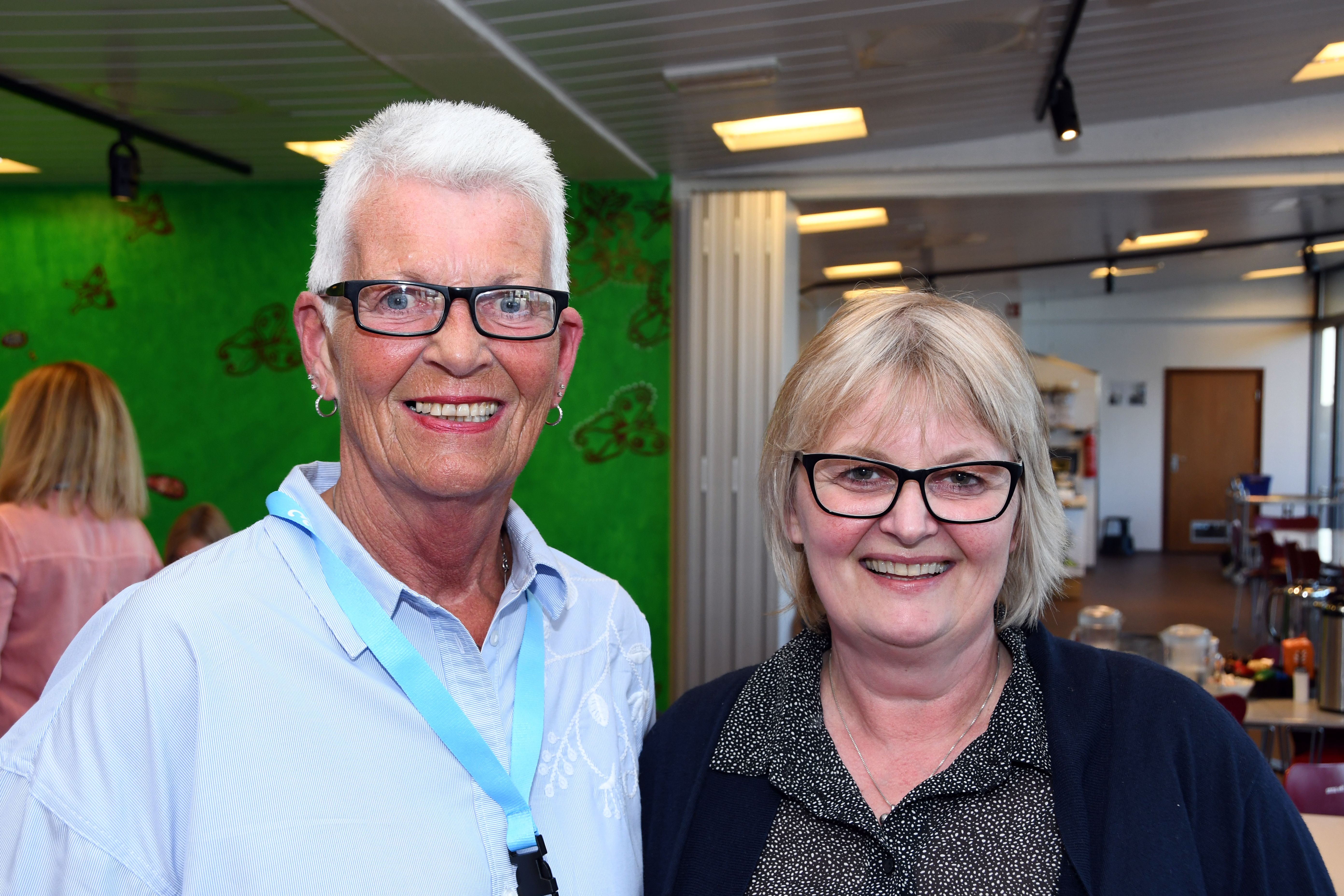 Åse Østråt og Marit Håland Sørensen foto Siv M Bjelland