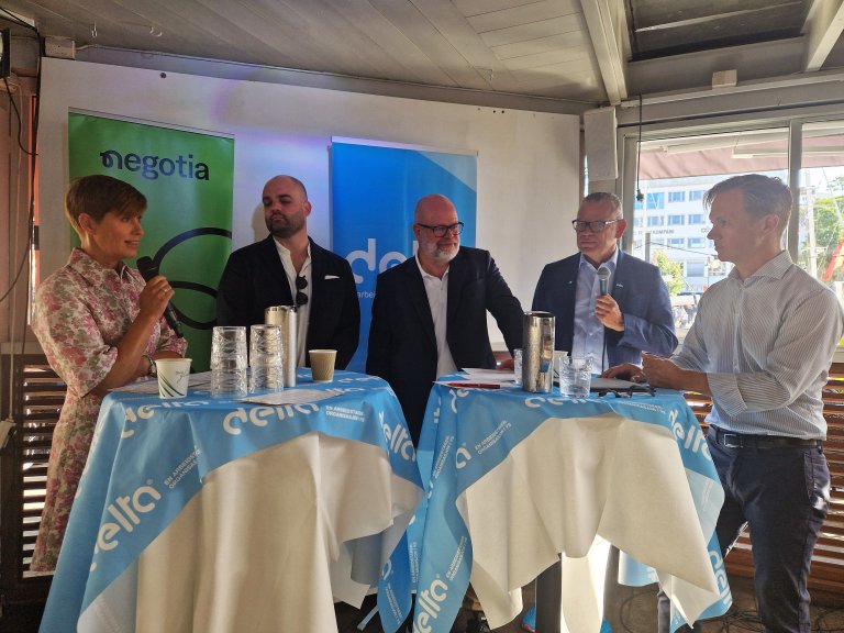 Panelet under debatten om ytringsfrihet