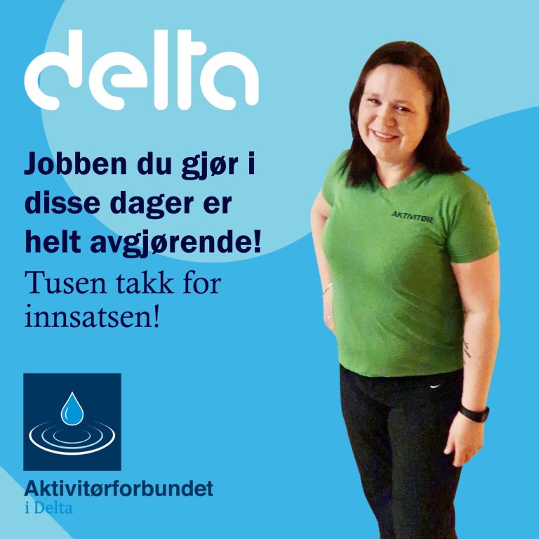 Førstelinjetjenesten takk for innsatsen Aktivitørforbundet
