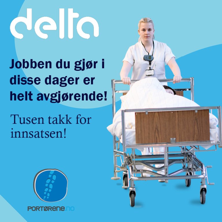 Førstelinjetjenesten takk for innsatsen portør