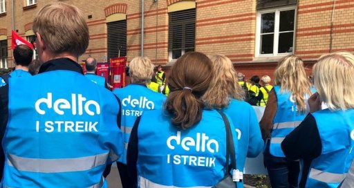 Delta varsler streik i seks bykommuner fra 27. mai