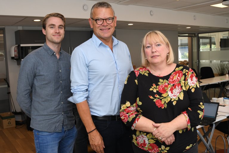 Deltas forhandlingsdelegasjon PBL lønnsoppgjør 2019. Foto: Siv M. Bjelland