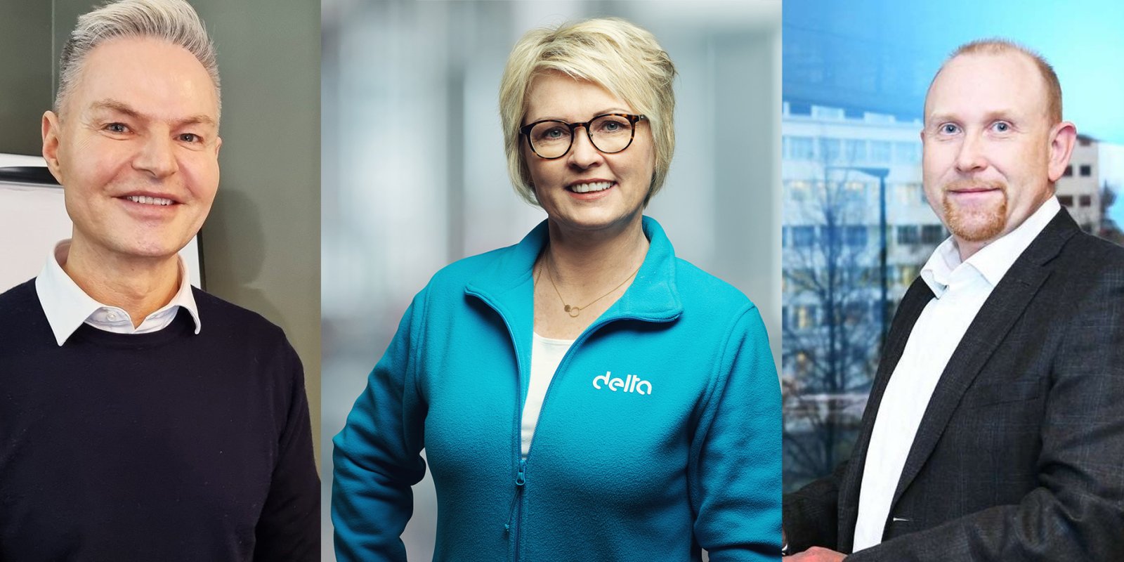 Marit Solheim, 2. nestleder i Delta, skal sammen med Øyvind Hov Randmæl (t.v.), leder i AVYO, Ivar Sømhovd, leder i SKL og resten av forhandlingsutvalget følge opp alle medlemmer i staten under lønnsoppgjøret.