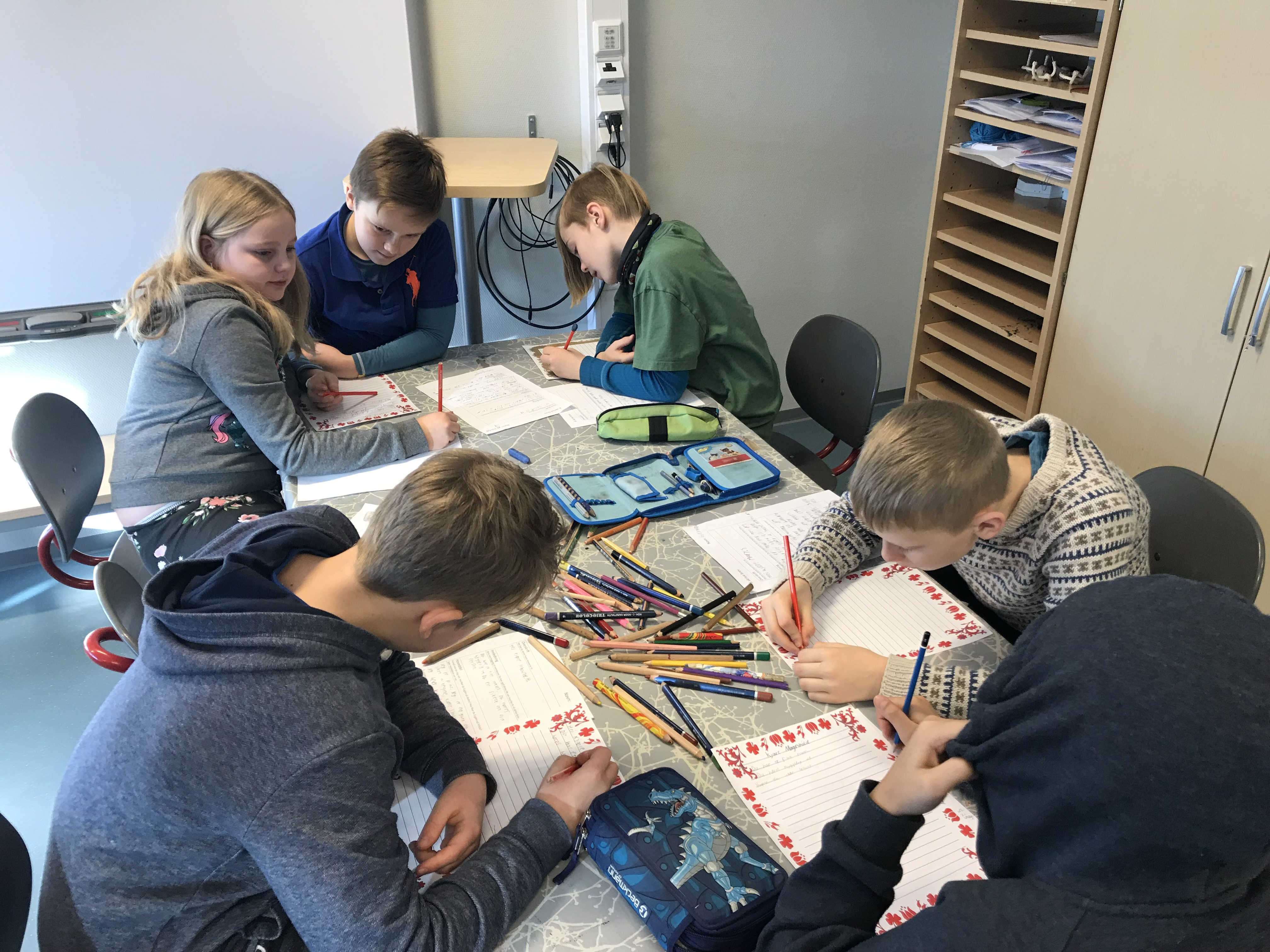 Elever ved Brundalen skole 1