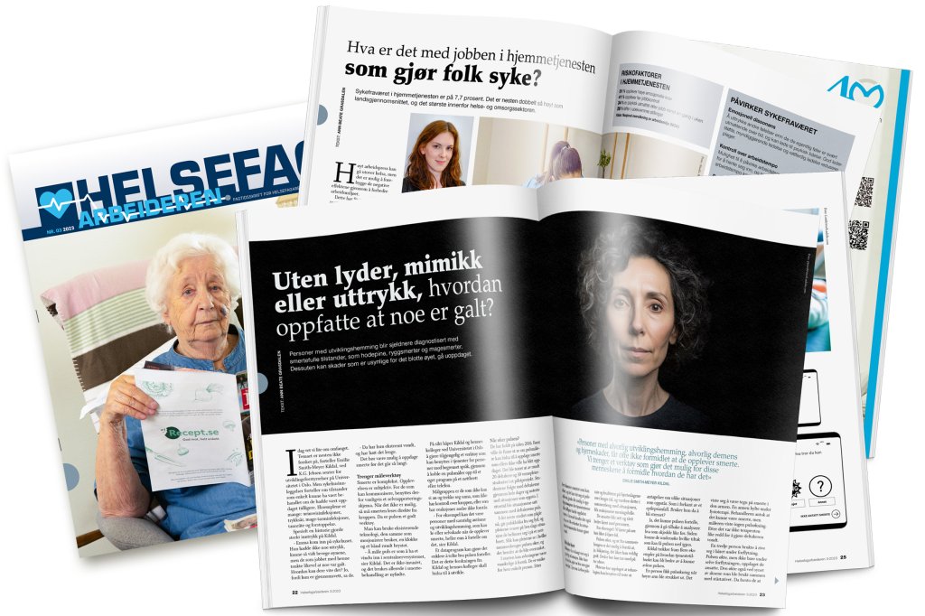 Tidskriftet Helsefagarbeideren - medlemsblad for Helsefagarbeiderforbundet