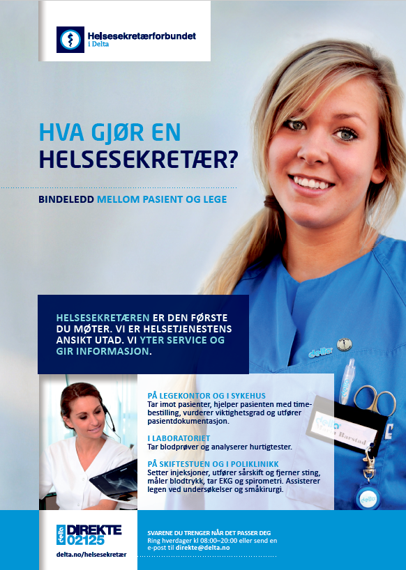 Plakat_hva gjøre en helsesekretær