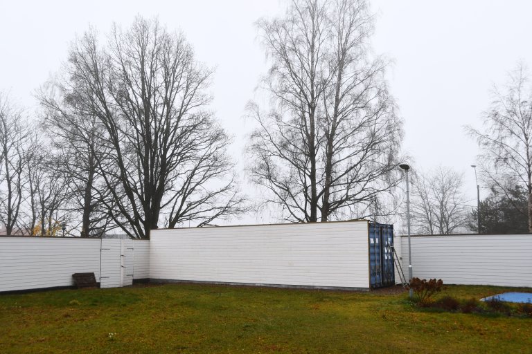 Man cave kontaineren fot Siv M Bjelland