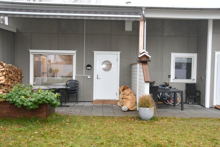 Åslyveien leilighet med utgang hage foto Siv M Bjelland