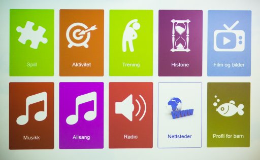 Velferdsteknologi i praksis: Aktivitetstavlen «Touch & play»